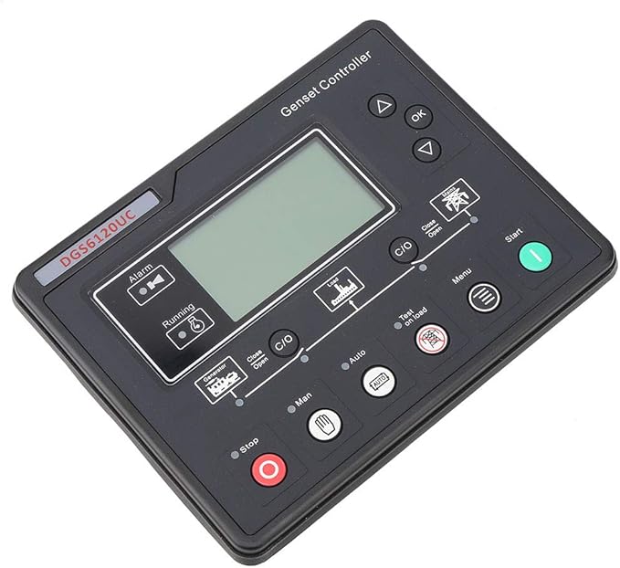 Tyenaza Generator Control Module DGS6120UC Genset Controller Module Generator Set Parameters Monitoring Replace High Resolution Intelligent Generator Set Controller for HGM6120UC