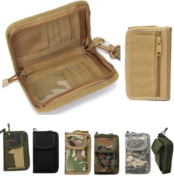 Tactical Wallet Pouch Camouflage Small Bag Pack