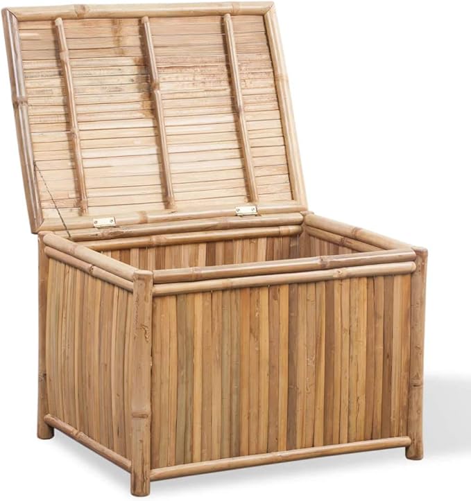 (Priority Delivery) Storage Box with lid for Living RoomBedroomCorridor EntranceStorage Boxes 3 Pieces Bamboo