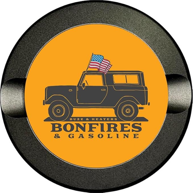 Buzz &amp Heaters Metal Container for Zyn | Metal Holder for Zyn |Metal Can for Zyn | Metal Container for Zyn Holder | Metal Pouch Cans for Zyn | Americana Gifts For Zyn| Bonfires &amp Gasoline