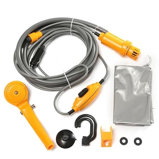 2020 12V Portable Travel Camping ducha Car Pet Dog Shower Washer Electric Pump Outdoor Hiking Kit
