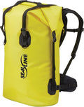 SealLine Black Canyon Waterproof Dry Pack with Waist Belt Support Yellow 65-Liter