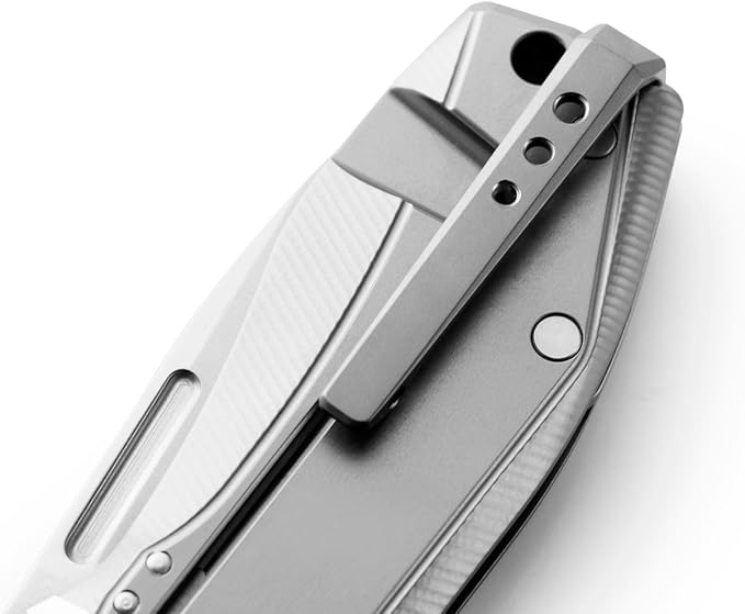 LionSTEEL NANO Titanium Frame Lock Folding Pocket Knife Magnacut Steel Blade Solid Handle Construction Drop Point Made in Italy (Black Micarta)