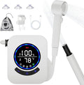 Portable Shower for Camping 8000mAh Rechargeable Camping Shower Pump with 3X Stronger Water Flow 5 Pressure Levels &amp 4 Shower Modes Outdoor Shower with Intelligent LED Display for Hiking Travel