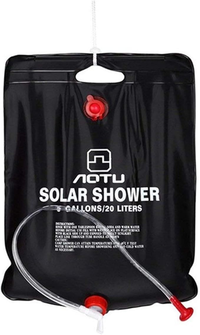 Portable 20L Portable Solar Heating Bathroom Storage Package Outdoor Camping Hiking Shower Bag