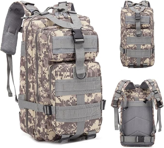 Magik 30L Military Tactical Bag Camping Outdoor EDC Travel Rucksack Hiking Backpack (ACU)