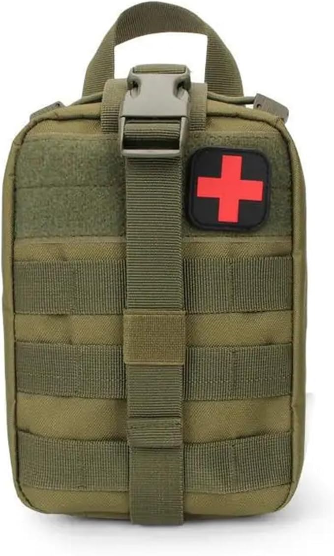 Tactical Hunting Molle Pouch Outdoor Survival Emergency Medical Kit Waist Pack Bag First Aid Kit Hiking Accessories