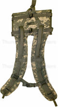 Made in USA Military Army Tactical DCU Woodland Camo Camouflage Back Pack Shoulder Straps by US Goverment GI USGI