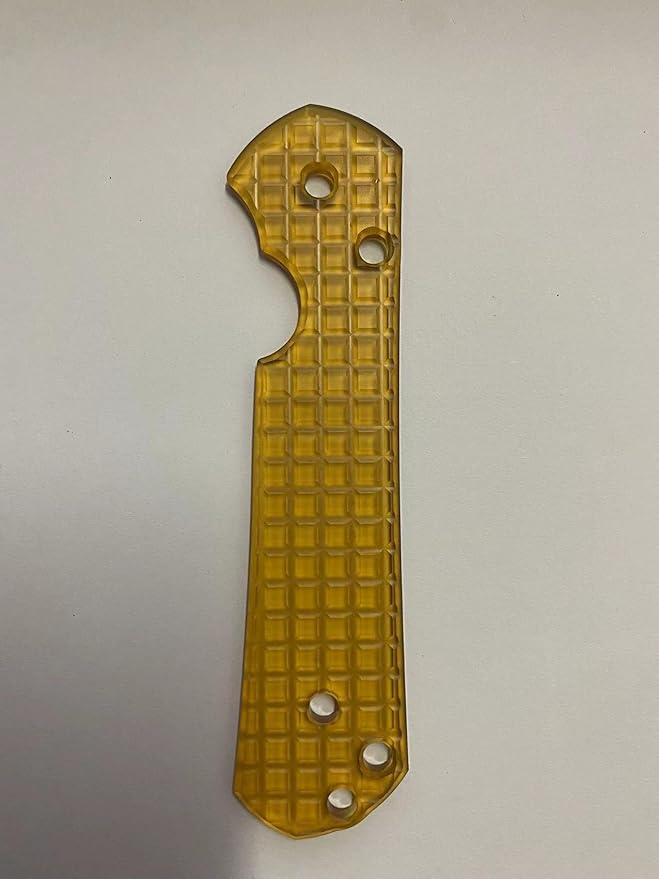 1PC Scales Handle Fits for Chris Reeve Large Sebenza 21 Knife Custom PEI Handle Patch Replacement