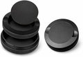 Premium Zyn Metal Can - Waterproof Moisture &amp Odor Proof - Metal Zyn Container - Dip Can Zyn Tin Zyn Holder with Knurled Edges Aluminum Zyn Can &amp Organizer - The Stealth (Black Knurled Ed