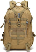 Military Tactical Backpack Large Military Pack Army 3 Day Assault Pack Molle Bag Rucksack Assault Bag (Mud Color)