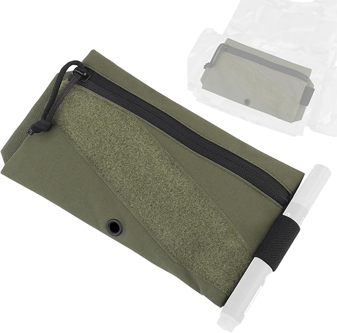 Tactical Vest Extension Small BagEDC Tool Admin Medical Emergency Storage Pouchfor Military Outdoor Airsoft Paintball Hunting