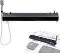 4.8-7.9Gal Portable Roof Rack Water Tank – Sun-Powered Pressurized Shower for Overlanding Pet Washing Gear Cleaning &amp Vehicle Water Storage – Includes 5.58ft Hose &amp Carry Bag5.3Gal/20L