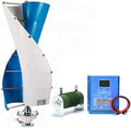 3KW Wind Turbine Generator Kit 24v 48v 96v 120v Vertical Axis Wind Turbine Generator Free Energy Windmill 3 Phase Generator for Home use (48 Volts)