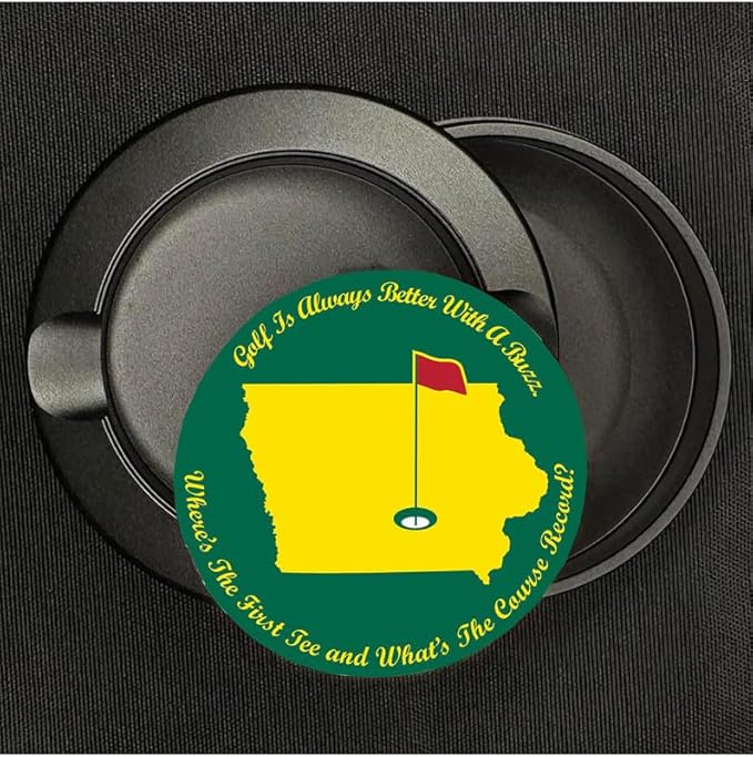 Brotherhood Metal Zyn Container - Metal Zyn Holder - Zyn Metal Can - Metal Container for Zyn Holder - Metal Zyn Can Golf Gifts for Him - Zyn Containers for Golf - Iowa
