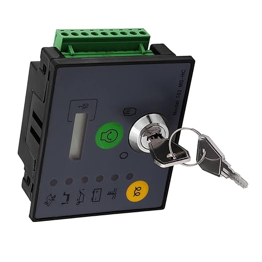 702 Generator Controller Board – DSE702 MS HC Manual Start Control Panel for PTO Generators Compatible with Diesel &amp Gas Generators
