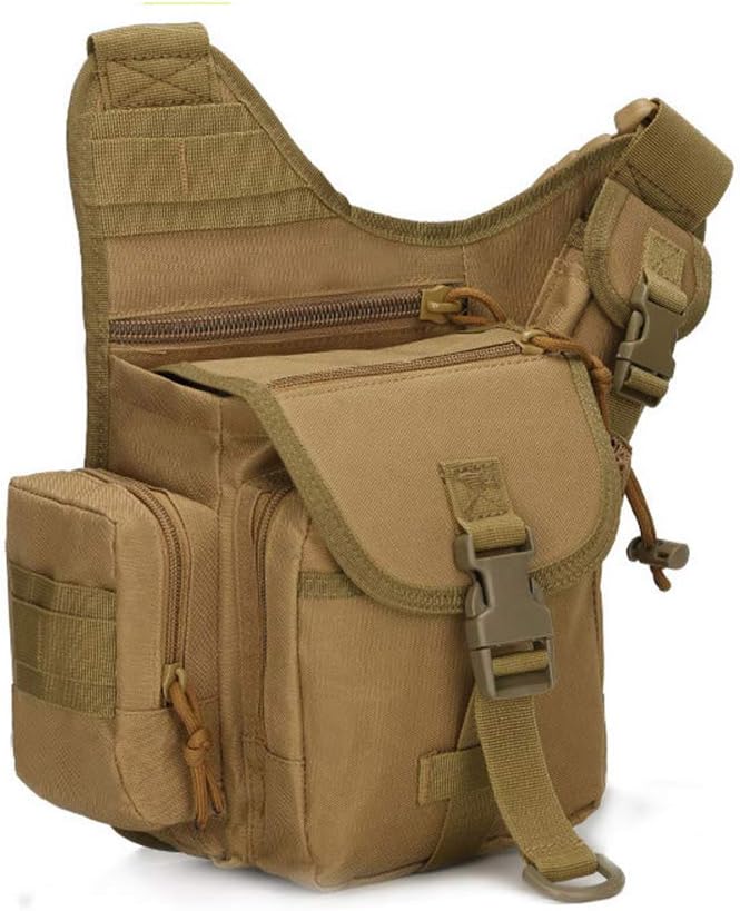 Outdoor Sports Hiking Sling Bag Shoulder Gear Pack Chest Range Bag Molle Camouflage Tactical Versipack