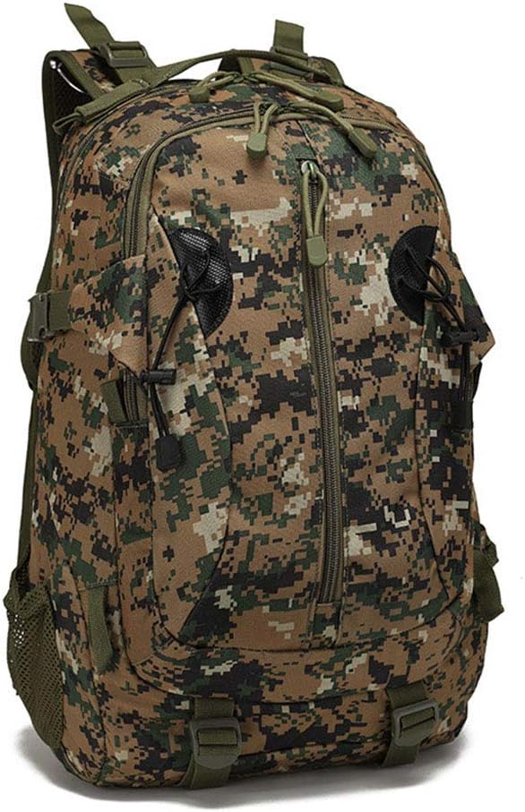 Outdoor Sports Pack Hiking Bag Tactical Rucksack Camo Knapsack Combat Camouflage Tactical 30L Backpack