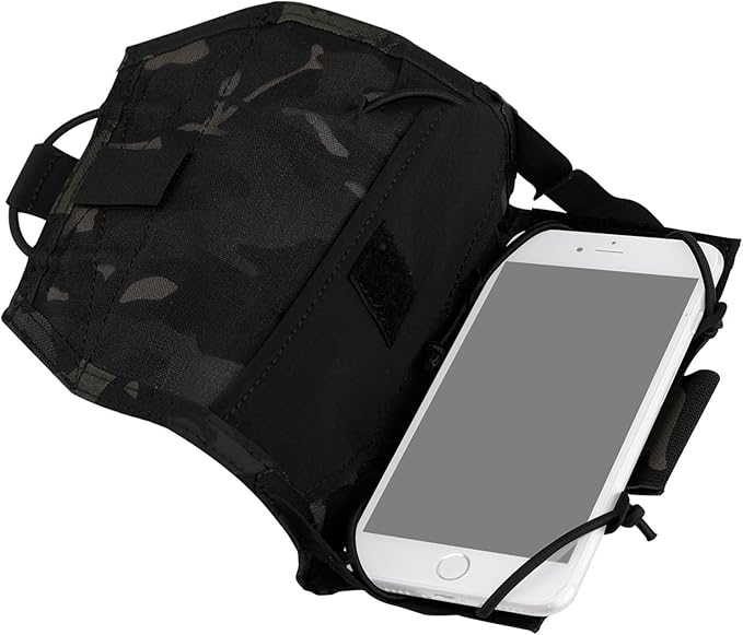 Tactical Mobile Phone Pouch Clip Bag EDC Tool Bag Quick Release MOLLE System Phone Holder Package Accessories