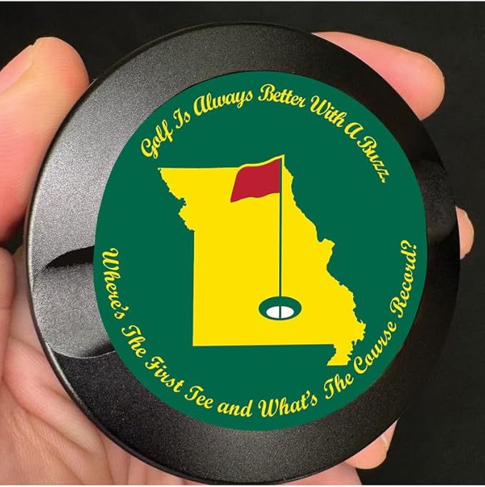 Brotherhood Metal Zyn Container - Metal Zyn Holder - Zyn Metal Can - Metal Container for Zyn Holder - Metal Zyn Can Golf Gifts for Him - Zyn Containers for Golf - Missouri