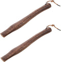 LIOOBO 2pcs Sturdy Wood Axe Handle Replacement Non-Skid Grip for Axe Repair Camp Fire Tool
