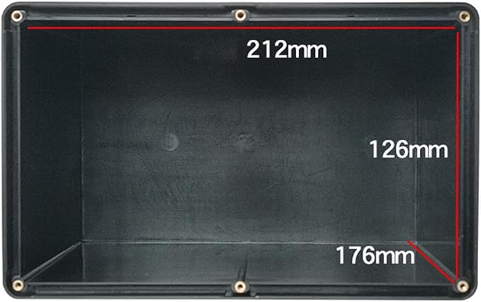 Battery Box Battery Case Practical Easy to Install Durability Professional Portable Accessory Replace for Solar Home Outdoor