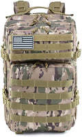 45L Military Backpack Tactica Rucksack Outdoor Assault Pack Hiking Travel Rucksacks