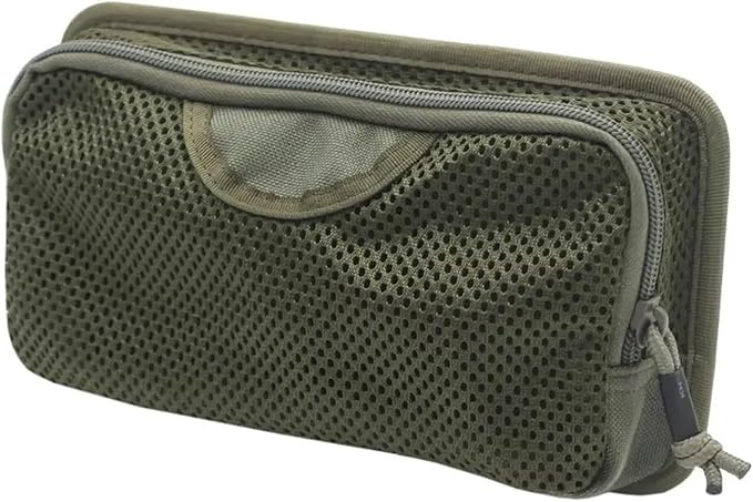 Tactical Tool Organizer Bag Internal Mesh Pocket Modular Insert Pouch Hook Fastener Admin Pack for Hunting Vest Backpack