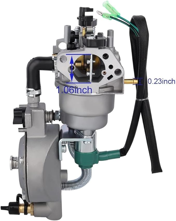 Hipa GX390 188F Dual Fuel Fuel Carburetor for Hon-da LPG&ampCNG Conversion Kit for GX340 GX420 11HP 13HP 15HP 4.5KW-6.5KW Generator Replace For Predator 7000 8500 8750 9000 Generac Predator Cham-pion
