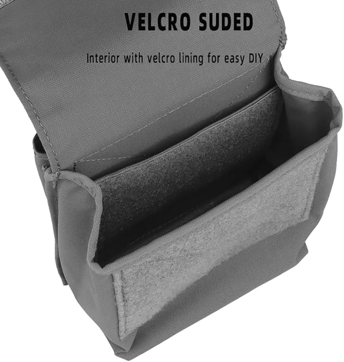 Tactical MOLLE 9MM/5.56 Mag PouchMultifunctional Groceries Pouch Military Utility Waist Bag Mobile Phone Fanny Pack for Vest Belt