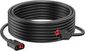 vhbw 30FT High Power Port Extension Cable Compatible with Goal Zero Nomad 200 Boulder 200 Briefcase Ranger 300 Briefcase HPP Solar Extension Cord Compatible with Goal Zero Yeti Power Stations