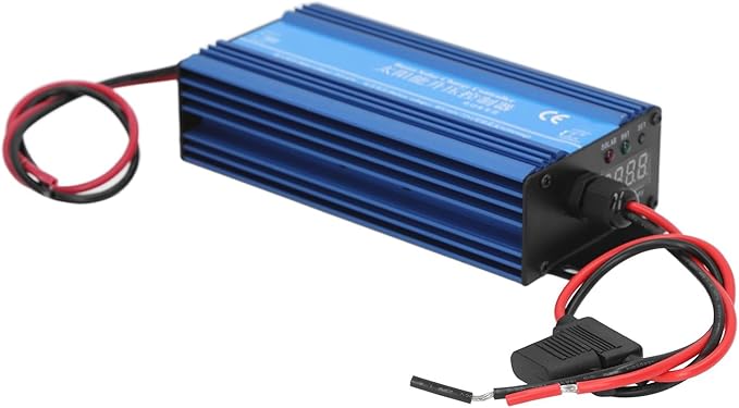 Dioche Boost MPPT Controller Solar Boost Charge Controller MPPT 600W 48V/60V/72V HighEfficiency Solar  4-Digit Digital Display Lithium Battery Compatible Child