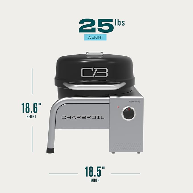 Charbroil Bistro Pro Tabletop Electric Grill Black - 25302149