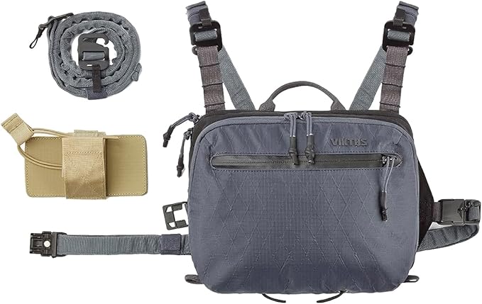 VIKTOS Tactical Pocketed Low Key Chest Rig One Size Midwatch