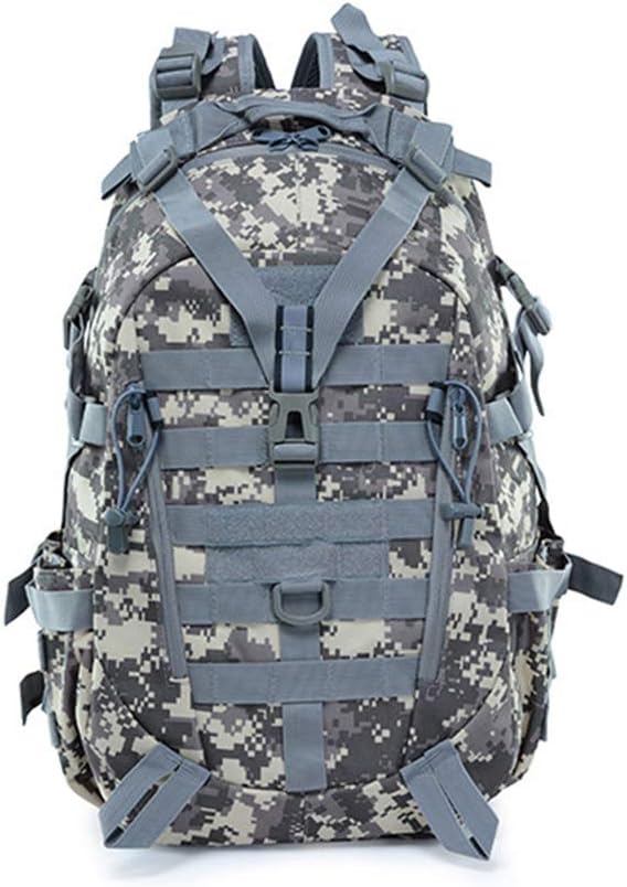 Outdoor Sports Pack Hiking Bag Tactical Rucksack Camo Knapsack Combat Camouflage Tactical 25L Molle Backpack