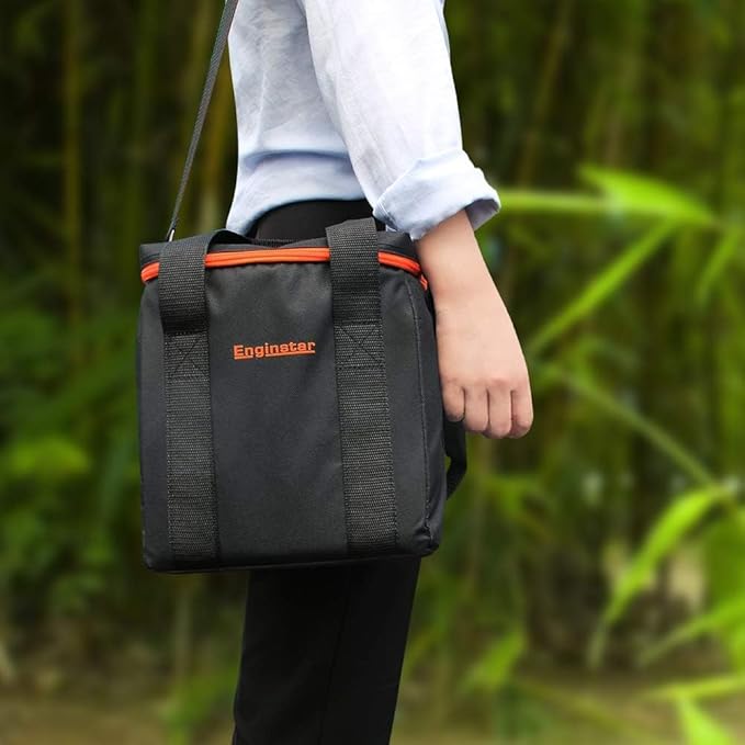 EnginStar Carrying Case Storage box 300W Power StationTravel Business Lunch Bag Shockproof Universal Compatible for Portable Power Station Picnic Camping Wild Fishing Hunting