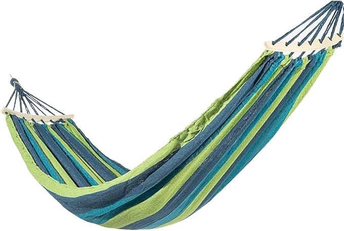 Portable Hammock Portable Hammocks Single Camping Hammock Canvas Swing Bed Thickened for Outdoor Beach Garden Backyard for Backpacking Beach (Color : B)
