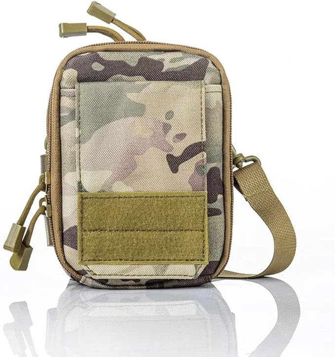 Outdoor Sports Airsoft Gear Molle Assault Combat Hiking Bag Accessory Camouflage Pack Tactical Kit Pouch