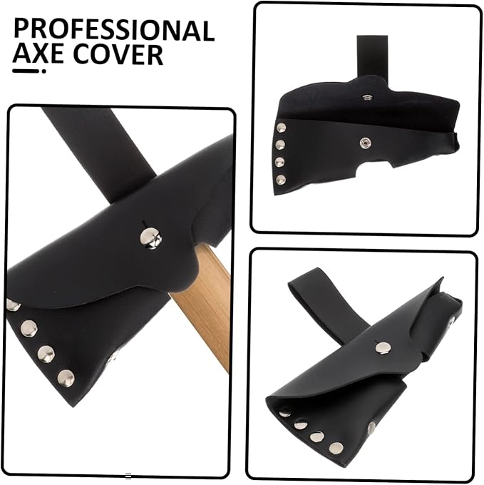 YARNOW Ax Axe Wedge Kit Vent Hand Utensils Emergency Kit Cutlery Accessories Sleeve Belt Whistle Fake Axe Power