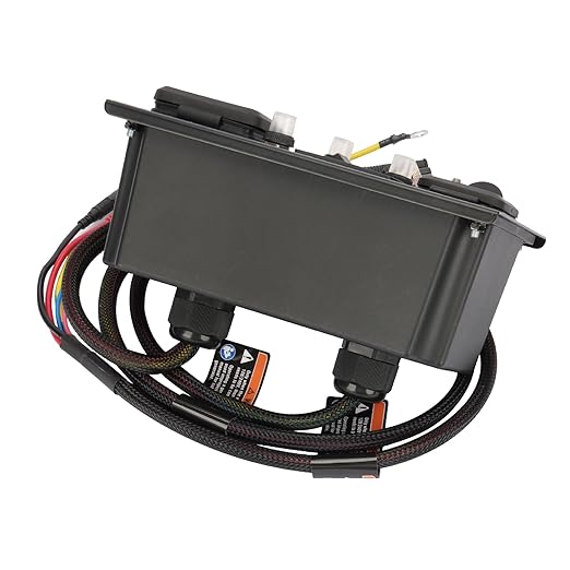 GENMAX 50-Amp RV Ready Parallel and Series Kit for Linking Two 120v GENMAX Inverter Generators to get 240v Output Ideal for Camping Outdoor &amp Home Backup