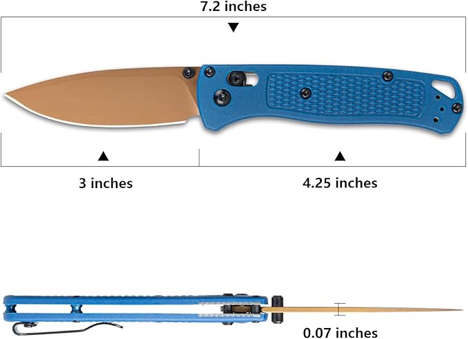 Folding Pocket Knife for Camping &amp EDC: 8Cr13MoV Steel Blade Nylon Fiber Handle Dual-Side Clip Lightweight for Hiking Travel &amp Daily Carry