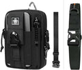 Outdoor Sports Men's Fanny Pack Multifunctional Shoulder Crossbody Work Site Bag Wear-Resistant Waterproof 7 Inch Cell Phone Bag Tactical Tool Bag Hunting Bag