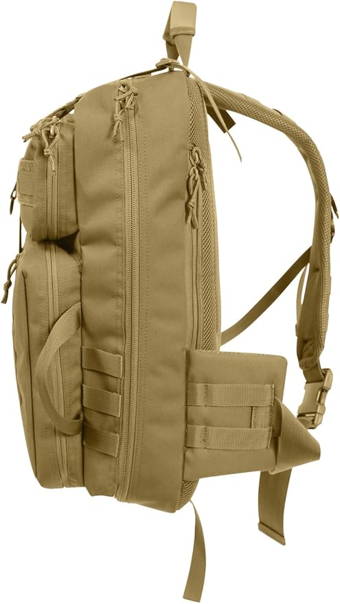 Rothco Tactisling Transport Pack - Crossbody CCW MOLLE Bag (Coyote Brown)