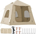 Inflatable Tents for CampingEasy Blow Up Tent with Hand Pump4 Seasons Waterproof Air Inflatable Camping Tent House for Family Weekend Camping