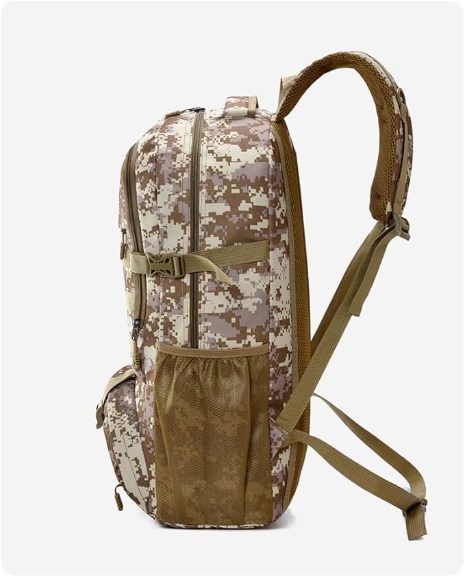 Tactical Backpack Military Molle Hiking 36-55L Tactical camouflage outdoor sports camouflage bag hiking desert camouflage