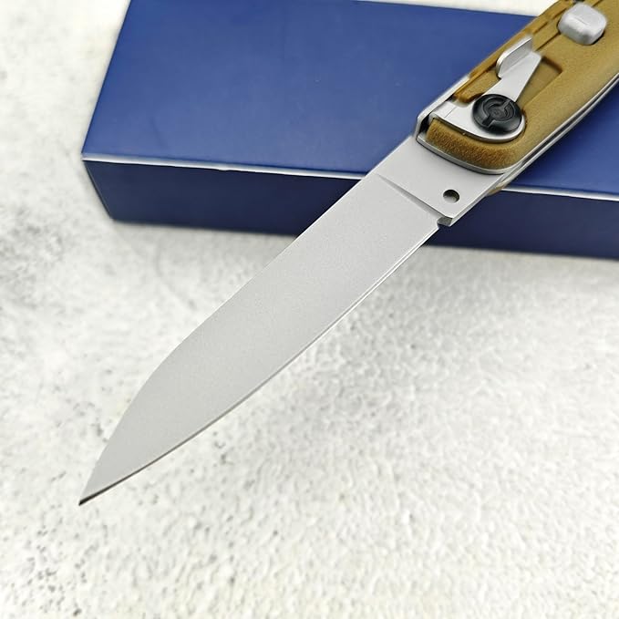 Durable Manual Opening Pocket Knife3.36 440C Blade Folding Knives with Safety LockUtility ABS HandlesOutdoor EDC Tools for CampingHikingFishing