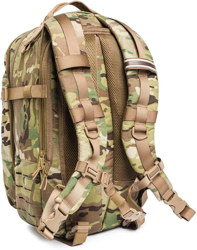 Beretta Active Outdoors MolleWatertight Laptop Compartment 29L Tactical Multicam Backpack BS861T2257