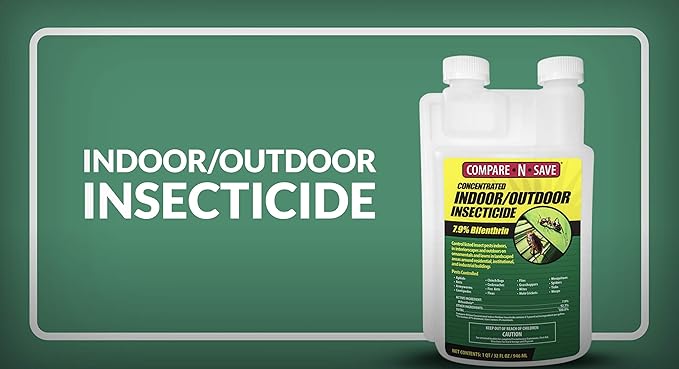 Martin's 32 oz Permethrin 13.3% Concentrate &amp Compare-N-Save Concentrate Indoor and Outdoor Insect Control 32-Ounce