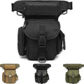 Nylon Drop Leg Bag Hiking Waist Pack for Men &amp Women Motorcycle Bike Cycling Riding Travel Outdoor Sports Fanny Pouch