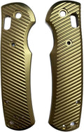 1 Pair Scales Handle Fits for Benchmade Griptilian 550 551 Custom CNC Aluminum Handle Patch Replacement